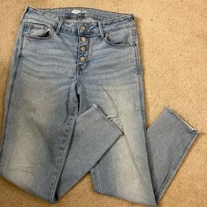 Old Navy Rockstar cropped jeans